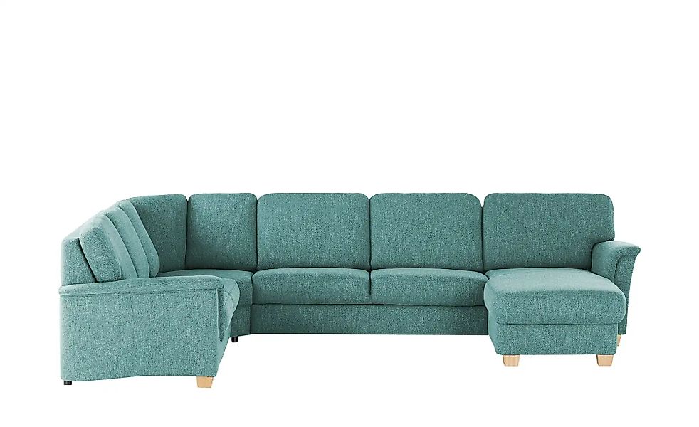 smart Wohnlandschaft  Valencia ¦ türkis/petrol ¦ Maße (cm): B: 341 Polsterm günstig online kaufen