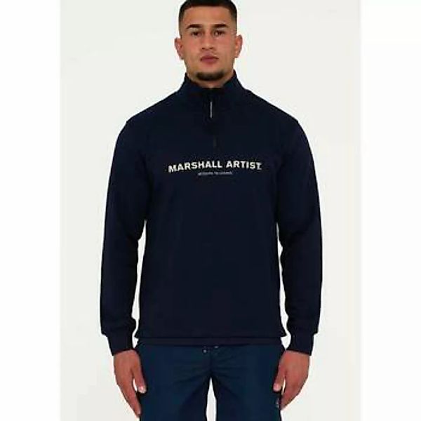 Marshall Artist  Pullover Costal erosion 1/4 zip - navy günstig online kaufen
