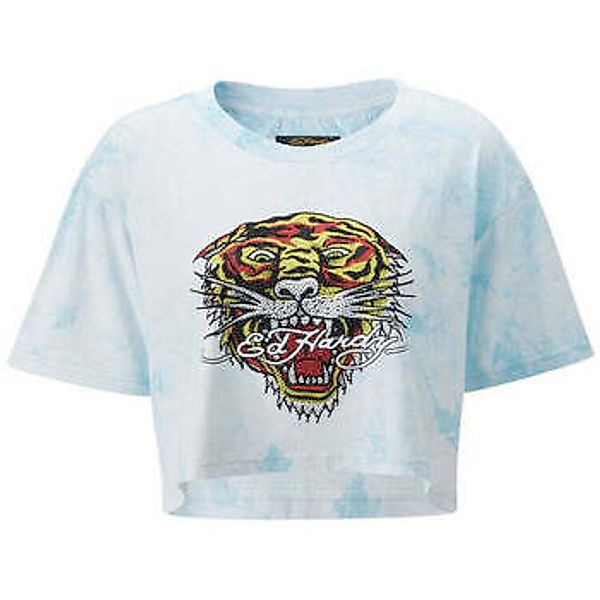 Ed Hardy  T-Shirt Los Tigre Grop Top Turquesa günstig online kaufen