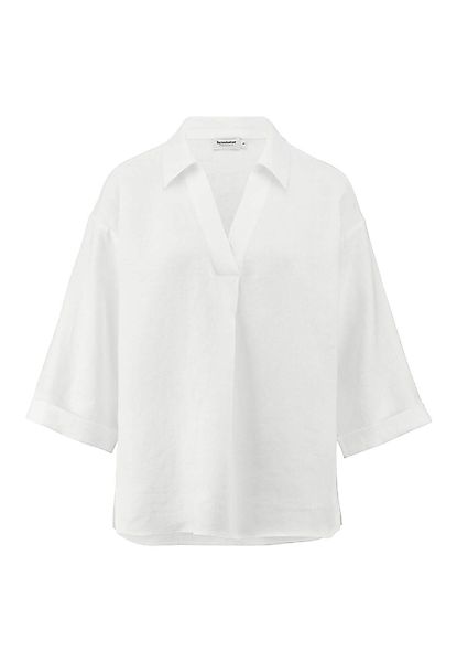 Hessnatur Klassische Bluse aus reinem Leinen günstig online kaufen