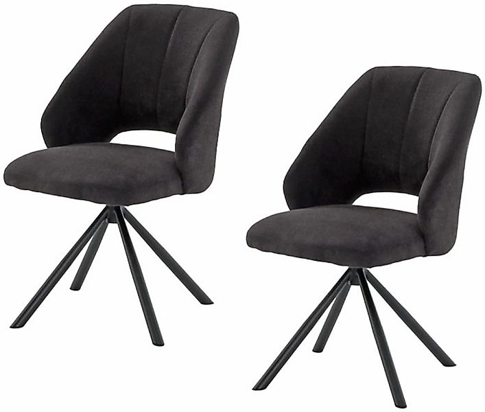 Jockenhöfer Gruppe Drehstuhl "Fabrizio" (Set) 2 Stk.4-Fuss-Stuhl, inklusive günstig online kaufen