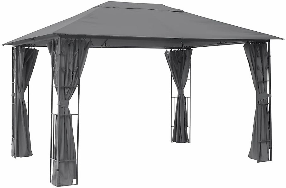 KONIFERA Pavillon "Athen" Blätter-Optik, inkl. 4 Seitenteile günstig online kaufen