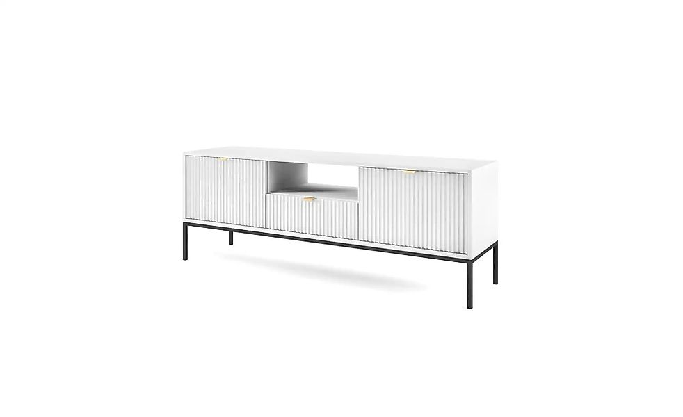 Lowboard  Nova ¦ weiß ¦ Maße (cm): B: 154 H: 56 Kommoden & Sideboards > Low günstig online kaufen