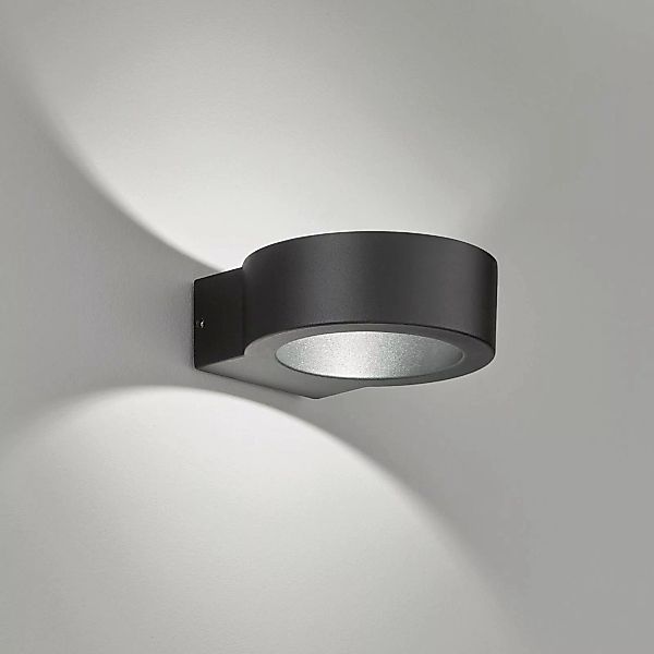 Fischer & Honsel LED-Außenleuchte Torres Schwarz günstig online kaufen
