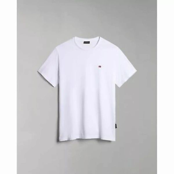 Napapijri  T-Shirts & Poloshirts SALIS SS SUM NP0A4H8D-002 BRIGHT WHITE günstig online kaufen