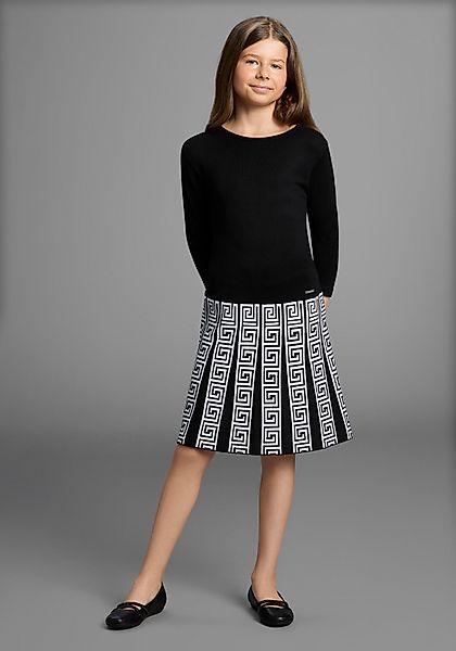 Bruno Banani Strickkleid Strickkleid mit Faltenrock günstig online kaufen
