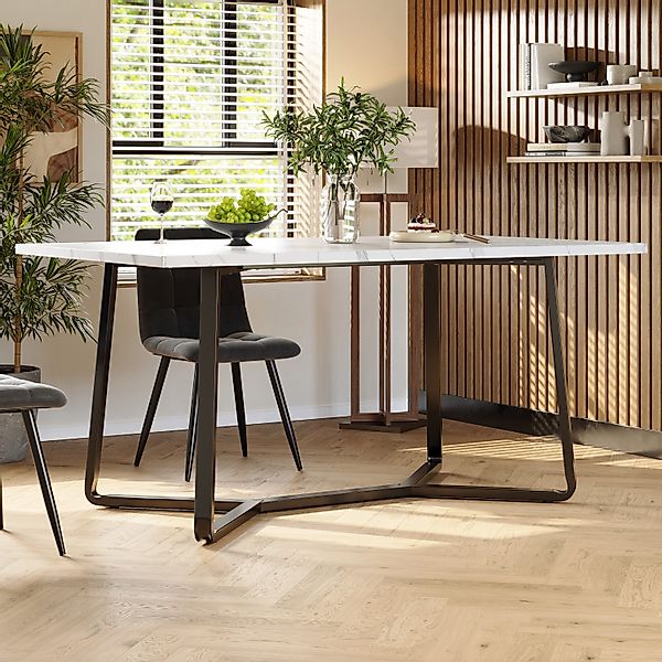 OKWISH Essgruppe Moderner Küchentisch Set,Essgruppe, (Eleganter günstig online kaufen