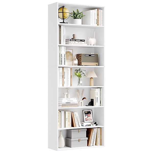 Homfa Bücherregal, 210cm Standregal, Bücherschrank mit günstig online kaufen