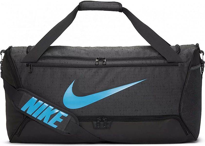Nike Brasilia M  Duffel Sporttasche (Farbe: 070 dark smoke grey/black/coast günstig online kaufen