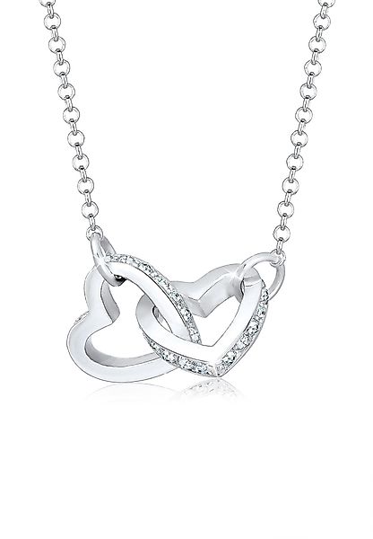 Elli Kette mit Anhänger Herz Glas günstig online kaufen