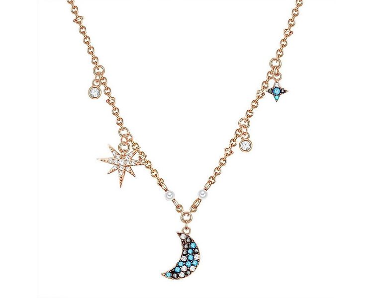 Lulu & Jane Collier Halbmond/Stern roségold, mit Halbmond/Stern günstig online kaufen