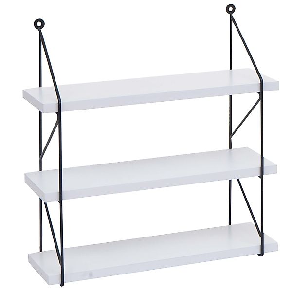 MCW Wandregal MCW-K78, Drei Regalböden, Industriedesign günstig online kaufen