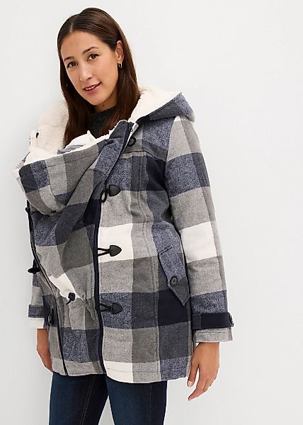 bonprix Umstandsjacke "Woll-Umstandsjacke mit Teddyfutter / Tragejacke" mit günstig online kaufen