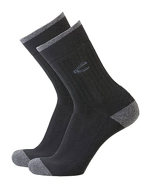 camel active Socken camel active Herrensocken Sport 2er Pack schwarz Plüsch günstig online kaufen