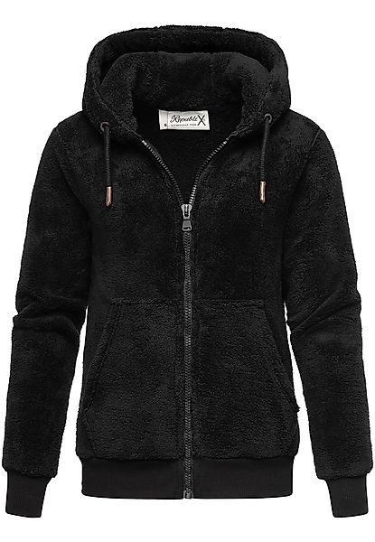REPUBLIX Sweatjacke JANIE Damen Teddy Sweatjacke günstig online kaufen