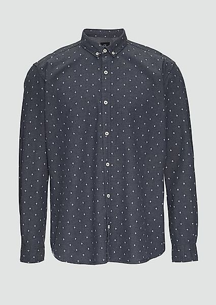 QS Langarmhemd Regular Fit: Hemd mit günstig online kaufen