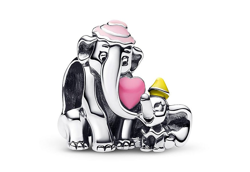 Pandora Kettenanhänger Silber Charm Disney Dumbo & Mama günstig online kaufen
