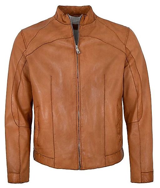 Milestone Lederjacke MSWinston Milestone - Herren Lederjacke Lammnappa gebr günstig online kaufen