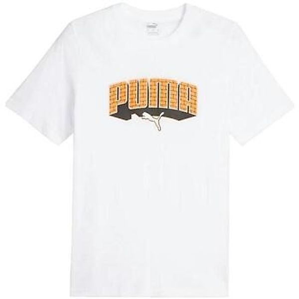 Puma  T-Shirt T-shirt  Graphics Hip Hop blanc günstig online kaufen