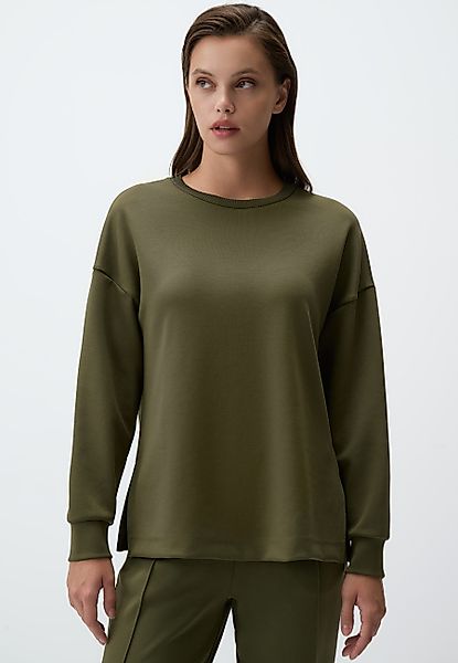 Jimmy Key Sweatshirt Rundhalsausschnitt Langärmlig Oversized günstig online kaufen