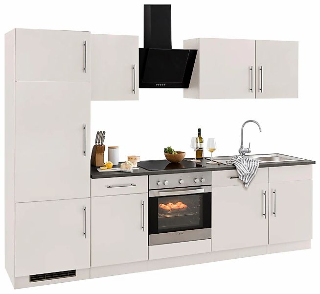 wiho Küchen Küchenzeile "Cali, TOPSELLER" ohne E-Geräte, Breite 280 cm günstig online kaufen