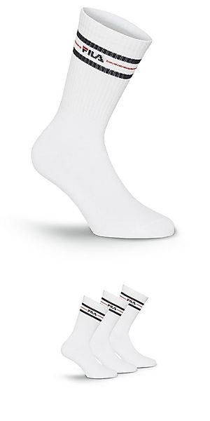 Fila Socken UNISEX LIFESTYLE PLAIN SOCKS (3-Paar, 3 Paar) mit Logo-Schriftz günstig online kaufen