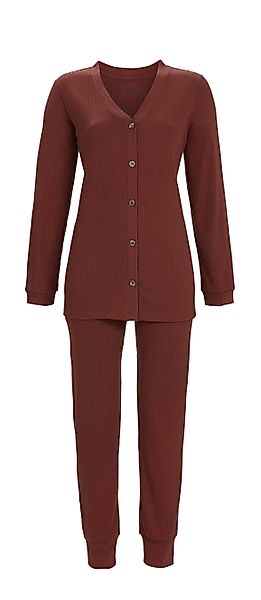 Ringella Pyjama aus Interlock-Rippe und mit günstig online kaufen