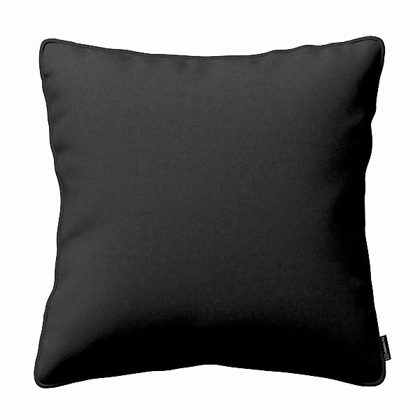 Kissenhülle Gabi mit Paspel, schwarz, 45 x 45 cm, Living II (106-56) günstig online kaufen