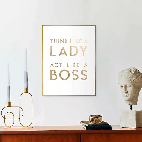 Reinders! Poster »Lady Boss« günstig online kaufen