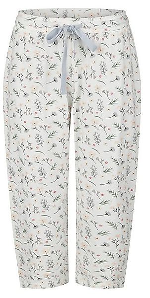 By Louise Pyjamahose Damen Capri Schlafanzughose (1-tlg) Baumwolle günstig online kaufen