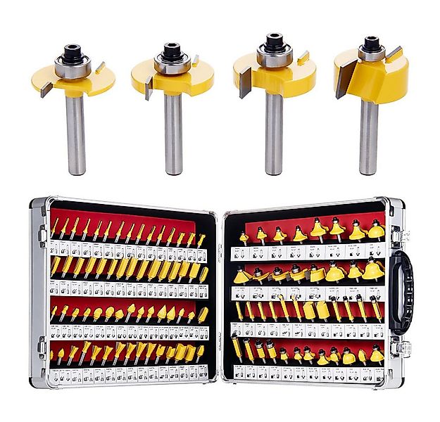 PODOFO Fräser-Set Fräser-Set 100tlg Hartmetall-Fräser-Werkzeugsatz, 100-tlg günstig online kaufen