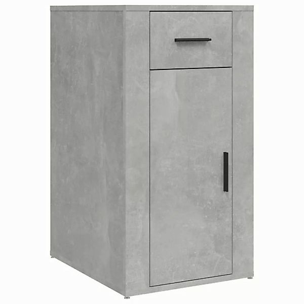 vidaXL Stauraumschrank Büroschrank Betongrau 40x49x75 cm Holzwerkstoff (1-S günstig online kaufen