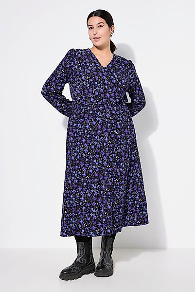 Studio Untold Maxikleid Maxikleid A-Linie Wickeloptik günstig online kaufen