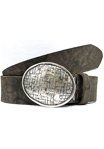 Rettungsring Gürtel Koppelgürtel Vintage-Optik, Vollrindleder günstig online kaufen