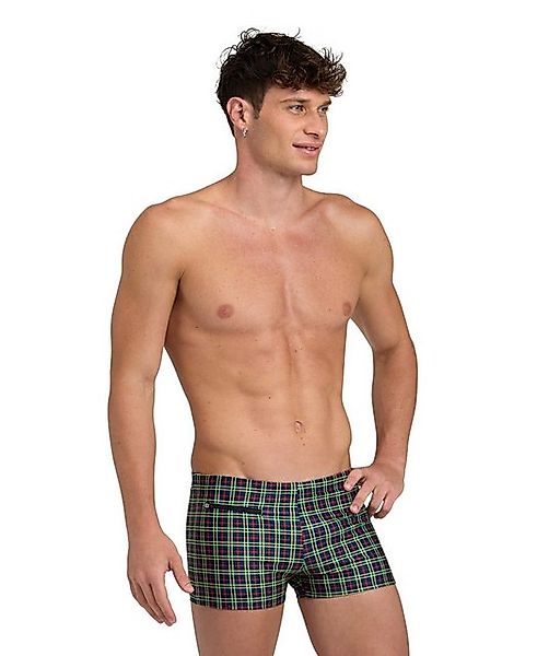 Arena Shorts MEN'S ARENA CHECKS ZIP SHORT NAVY CHECKS günstig online kaufen