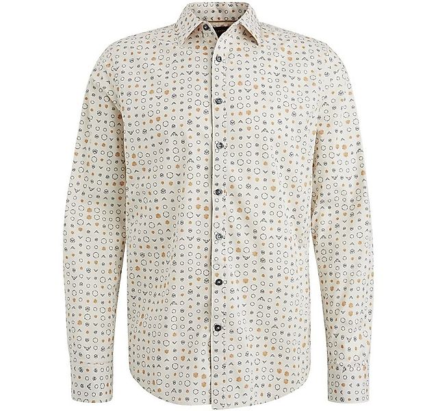 PME LEGEND Flanellhemd Long Sleeve Shirt Print on Poplin Birch günstig online kaufen