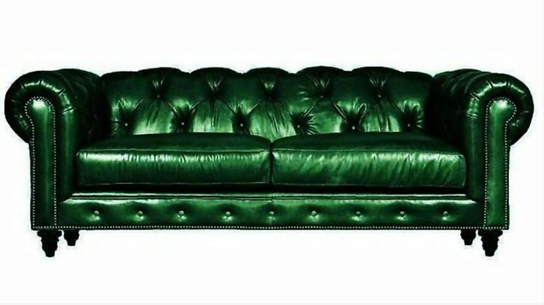 JVmoebel Chesterfield-Sofa Hellbrauner Chesterfield Dreisitzer 3-er Couch M günstig online kaufen