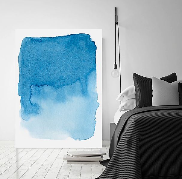 queence Leinwandbild "Farbe" Abstrakte  Kunst  Modern Premium-Leinwandstoff günstig online kaufen