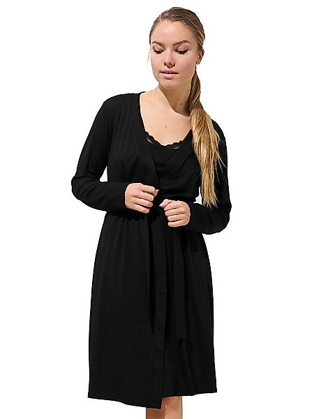 Lisca Morgenmantel Morgenmantel 100cm Evelyn, Viskose, - günstig online kaufen