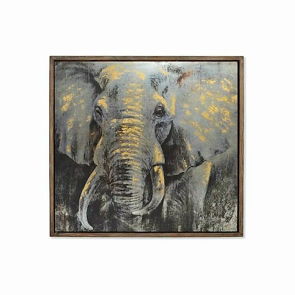 Bild Dkd Home Decor Elefant Kolonial (106 X 4 X 106 Cm) günstig online kaufen