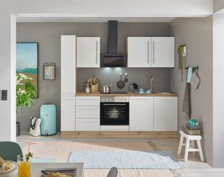 KOCHSTATION Küchenzeile Florida, Breite 240 cm, günstig online kaufen