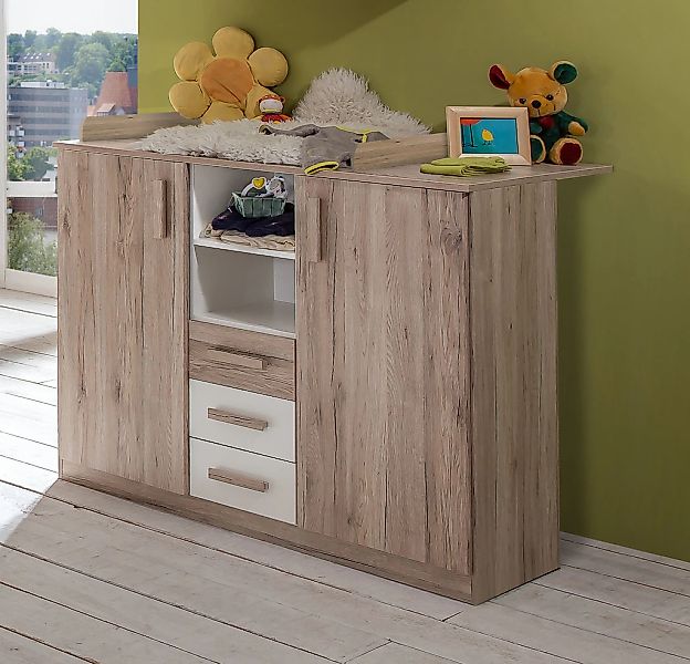 Wimex Babymöbel-Set "Bergamo", (Spar-Set, 2 tlg.), Bett + Wickelkommode günstig online kaufen