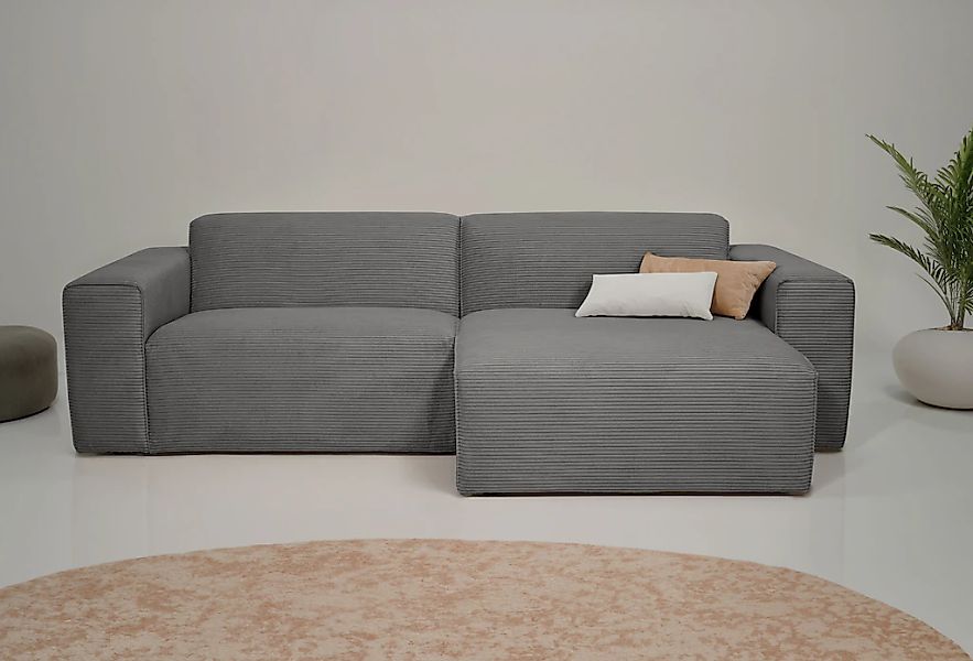 INOSIGN Ecksofa "Koa,228cm, L-Form, Modulsofa, Webstoff, Cord, Struktur" De günstig online kaufen