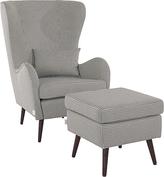 Guido Maria Kretschmer Home&Living Sessel »Sallito«, incl. Hocker, in 6 Bez günstig online kaufen