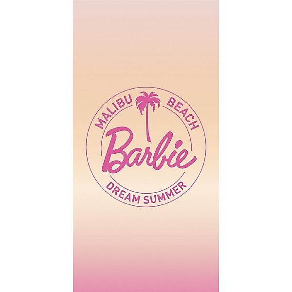 Barbie Strandtuch Baumwollhandtuch Badehandtuch 70x140 cm günstig online kaufen