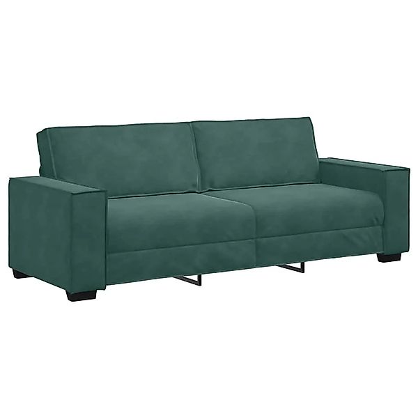 vidaXL 3-Sitzer-Sofa Dunkelgrün 180 cm Samt 4105032 günstig online kaufen