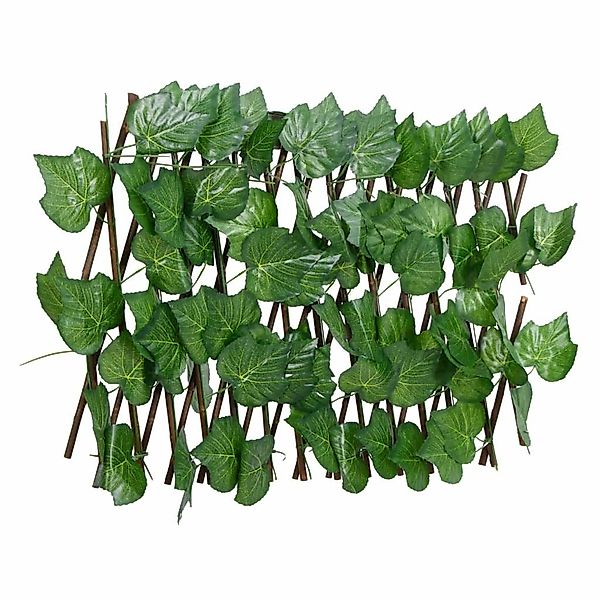 vidaXL Gartenzaun Rankgitter mit Künstlichem Weinlaub günstig online kaufen