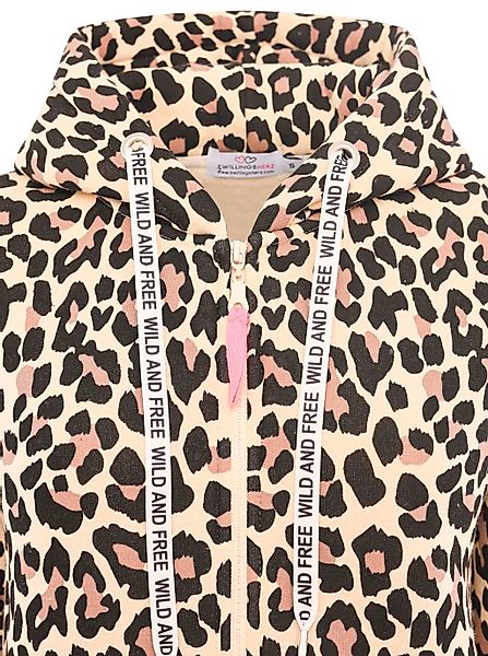 Zwillingsherz Jerseymantel ""Leo Dream"", mit Allover Leo Look mit Taschen günstig online kaufen
