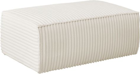 andas Hocker "FINNLEY, Polsterhocker in Bouclé, Struktur fein u. Mega Cord günstig online kaufen