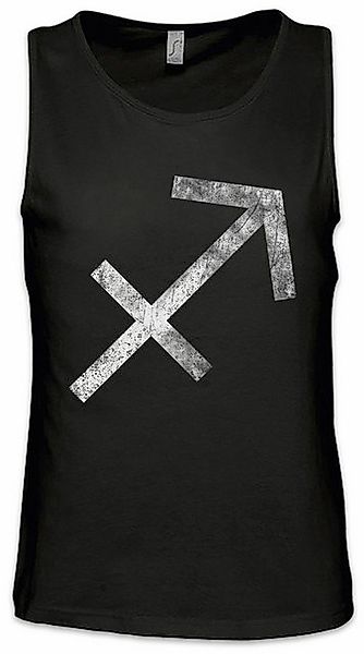 Urban Backwoods Tanktop Zodiac Sign Sagittarius Ärmelloses T-Shirt Schütze günstig online kaufen